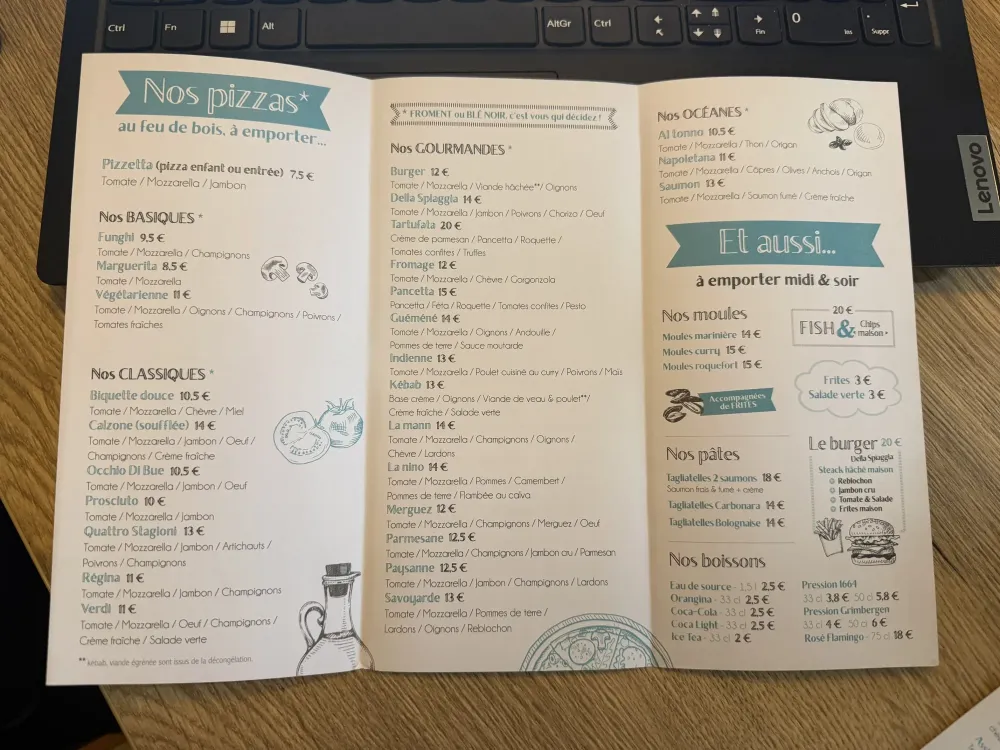 Della Spiaggia flyers 1